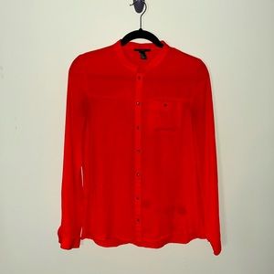 Womens Long Sleeve Blouse